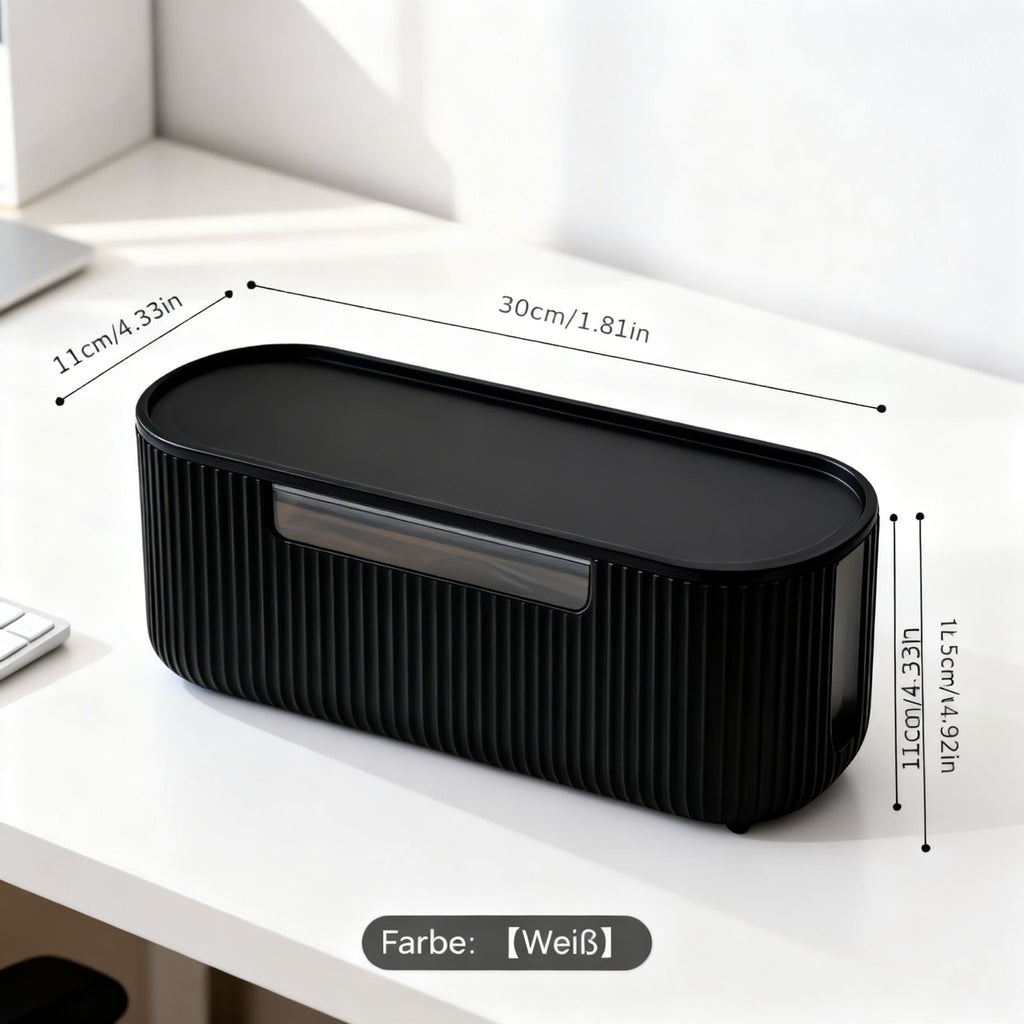 Kabelmanagement Set – Kabelbox, Kabelhalter & Kabelbinder | Deskflow