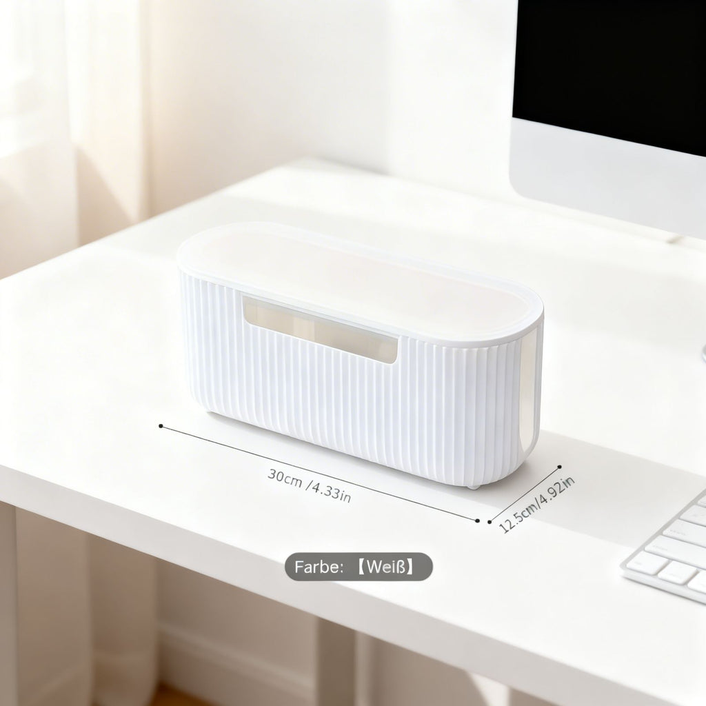 Kabelmanagement Set – Kabelbox, Kabelhalter & Kabelbinder | Deskflow
