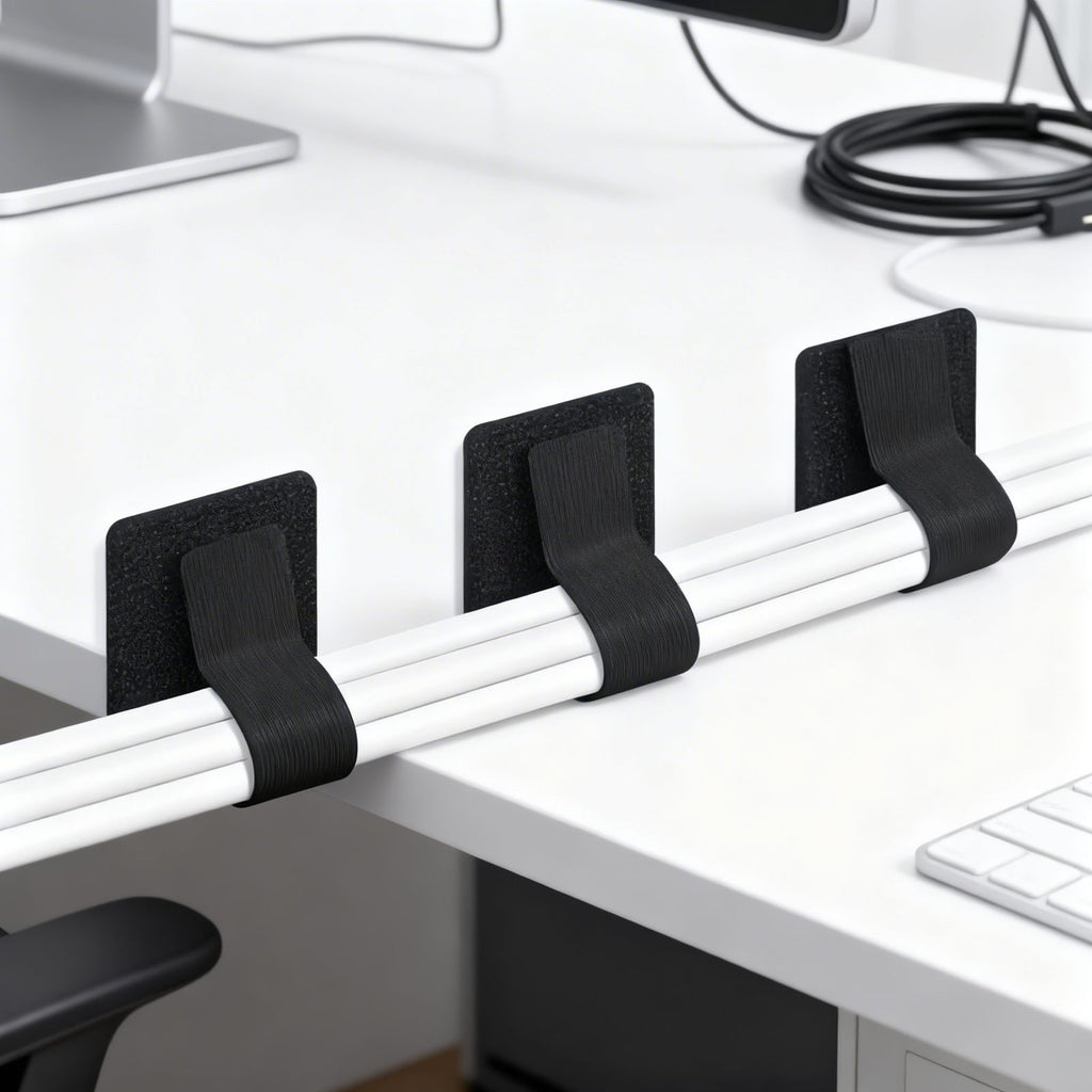 Kabelmanagement Set – Kabelbox, Kabelhalter & Kabelbinder | Deskflow