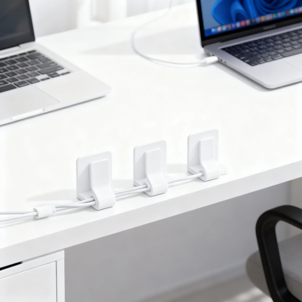 Kabelmanagement Set – Kabelbox, Kabelhalter & Kabelbinder | Deskflow