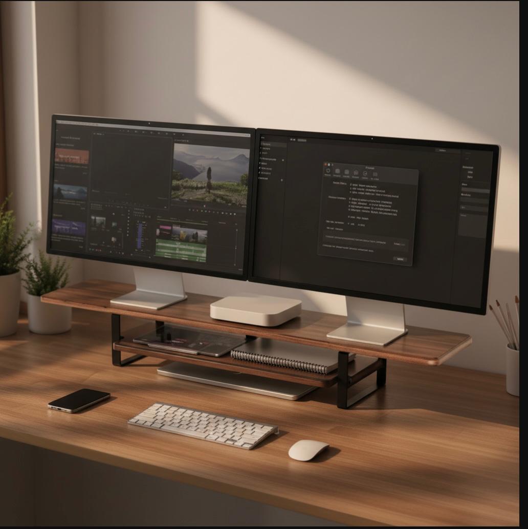 Desk Shelf – Monitorerhöhung mit Stauraum für deinen Schreibtisch | Deskflow