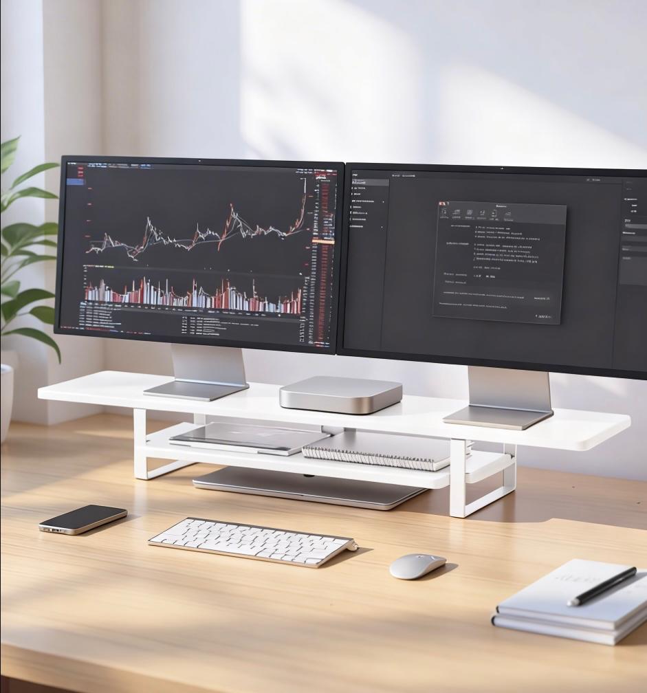 Desk Shelf – Monitorerhöhung mit Stauraum für deinen Schreibtisch | Deskflow